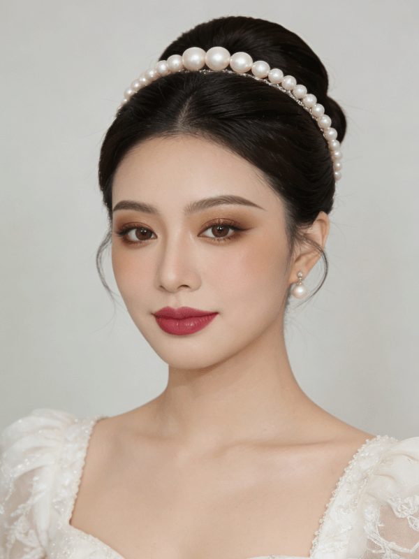 经典优雅风新娘造型