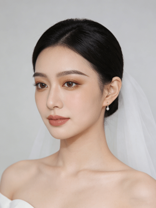 西式简约风新娘造型